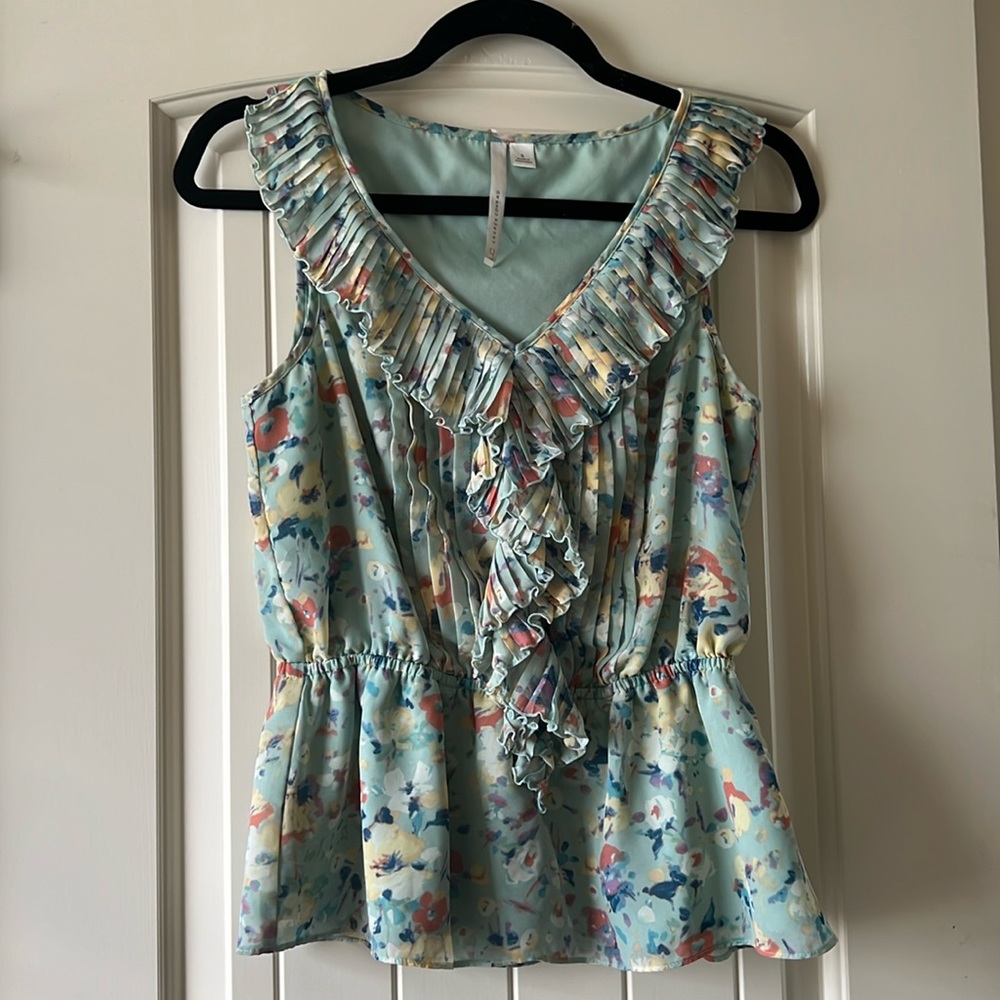 Lauren Conrad Poplin Blouse